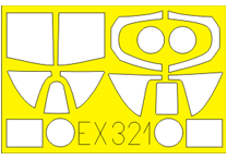 EdEX321 Flexible Mask Spitfire Mk.I 1/48