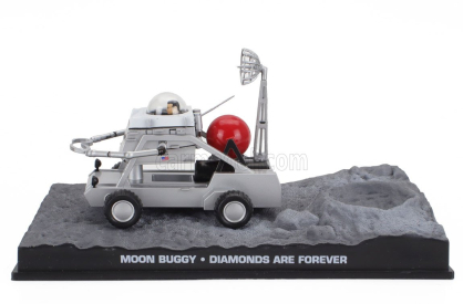 Edicola 007 Moon Buggy 1971- James Bond 007 - Diamonds Are Forever - Una Cascata Di Diamanti - Sean Connery - Movie 1971 1:43 Silver