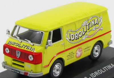 Edicola Alfa romeo F-12 Furgone Van Idrolitina 1972 1:43 Žlutá Oranžová