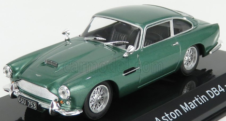 Edicola Aston martin Db4 1958 - Con Vetrina - With Showcase 1:43 Zelená