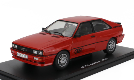 Edicola Audi Quattro 1980 - Con Vetrina - With Showcase 1:24 Red