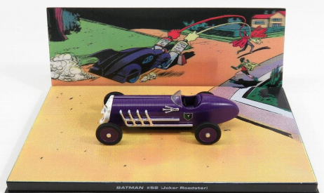 Edicola Batman Batman 52 - Joker Roadster Car 1:43 Matná Fialová Bílá