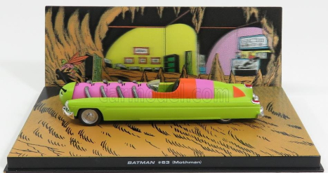 Edicola Batman Uomo Falena - Mothman Car 63 1:43 Světle Zelená Růžová