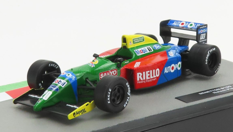 Edicola Benetton F1  B190 Ford N 20 Season 1990 Nelson Piquet 1:43 Zelená Červená Modrá