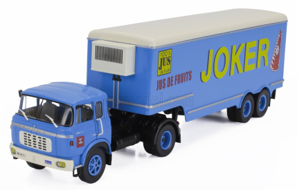 Edicola Berliet Tr12 Truck Semi-frigo Jus De Fruits Joker Transports 1964 - Without Card Box 1:43 Bluette