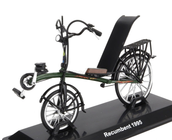 Edicola Bicicletta Recumbent Bicycle 1995 1:15 Zelená Černá
