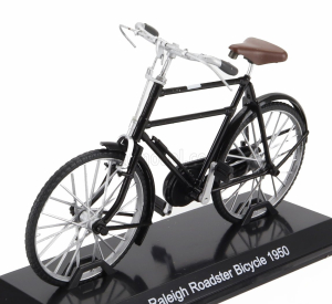 Edicola Bicicletta Releigh Roadster Bicycle 1950 1:15 Černá Stříbrná