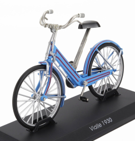 Edicola Bicicletta Vialle Bicycle 1930 1:15 Světle Modrá Červená