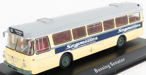 Edicola Bussing Senator Autobus Segmuller 1966 1:72 Cream Silver