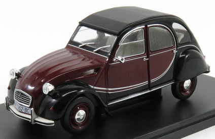 Edicola Citroen 2cv Charleston 1982 1:24 Červená Černá