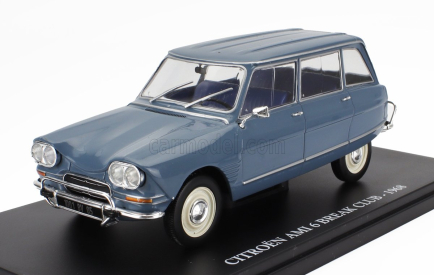 Edicola Citroen Ami 6 Break Club Sw Station Wagon 1968 - Con Vetrina - With Showcase 1:24 Blue