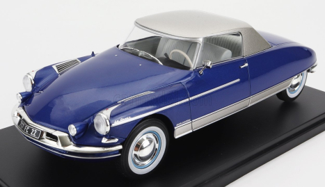 Edicola Citroen Ds19 Le Dandy Coupe Chapron 1964 1:24 Modrá Stříbrná