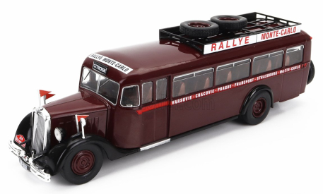 Edicola Citroen T45 Autobus Rally Montecarlo France 1934 1:43 Brown