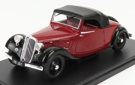 Edicola Citroen Traction 7c Avant Cabriolet Soft-top Closed 1934 1:24 Měděná Černá