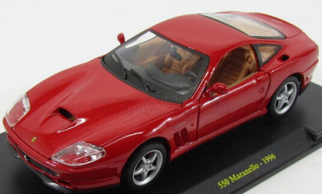 Edicola Ferrari 550 Maranello 1996 - Con Vetrina - With Showcase 1:24 Red