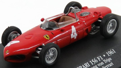 Edicola Ferrari F1  156 Sharknose N 4 Season 1961 Wolfgang Von Trips 1:43 Red