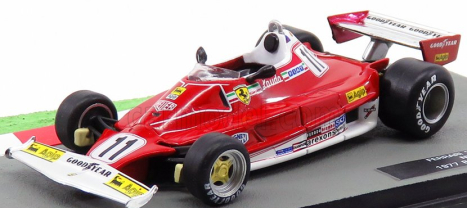 Edicola Ferrari F1  312t2 N 11 World Champion Brazilian Gp 1977 Niki Lauda 1:43 Red