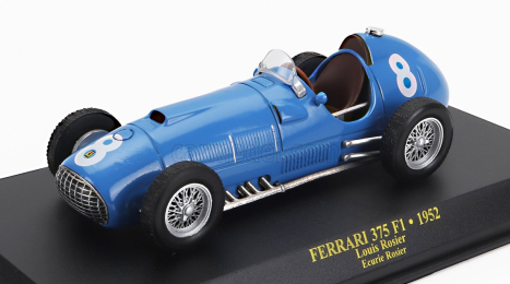Edicola Ferrari F1  375 Team Rosier N 8 Season 1952 Louis Rosier 1:43 Blue