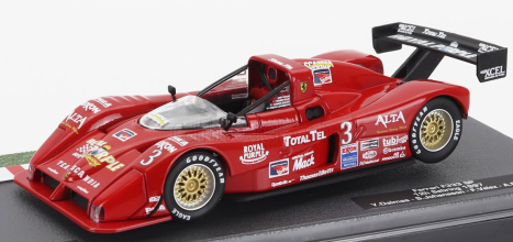 Edicola Ferrari F333 Sp 4.0l V12 Team Scandia N 3 Winner 12h Sebring 1997 Yannick Dalmas - Stefan Johansson - Fermin Velez - Andy Evans 1:43 Red