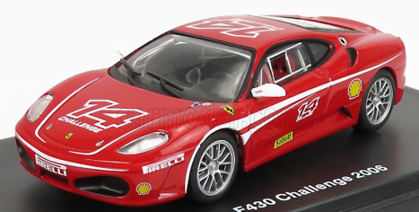 Edicola Ferrari F430 N 14 Challenge 2006 1:43 Red