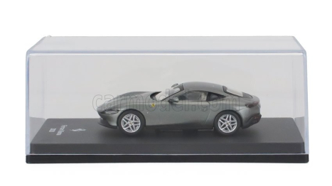 Edicola Ferrari Roma 2020 - Con Vetrina - With Showcase 1:64 Grigio Medio - Šedá