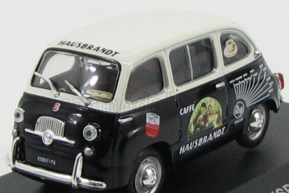 Edicola Fiat 600 Multipla Hausbrandt Caffe' 1956 1:43 Černá Bílá