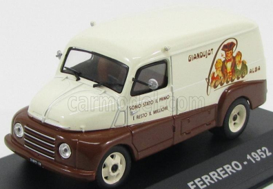 Edicola Fiat 615 Van Ferrero 1952 1:43 Ivory Brown