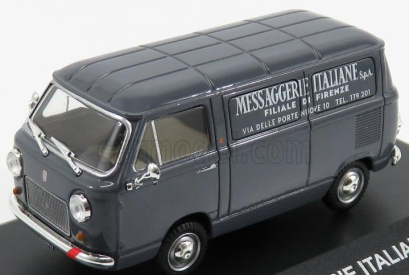 Edicola Fiat 850t Van Messaggerie Italiane 1965 1:43 Grey