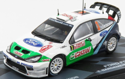 Edicola Ford England Focus Rs Wrc N 3 T.Gardemeister - J.Honkanen 1:43, bílá