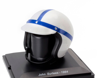 Edicola Helmet F1  Casco Helmet John Surtees 158 Team Ferrari World Champion Season 1964 1:5 Bílá Modrá