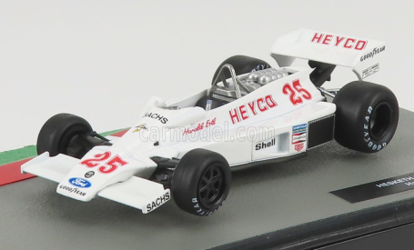 Edicola Hesketh F1  308e Heyco N 25 Season 1977 Herald Ertl 1:43 Bílá