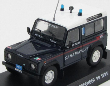 Edicola Land rover Land Defender 90 Military Police 1995 1:43 Modrá Bílá