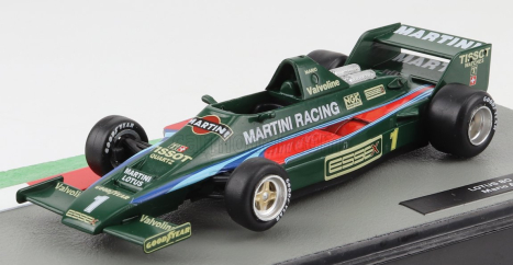 Edicola Lotus F1  80 Team Martini Racing N 1 Season 1979 Mario Andretti 1:43 Zelená