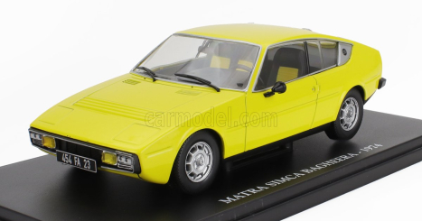 Edicola Matra simca Bagheera 1974 - Con Vetrina - With Showcase 1:24 Žlutá