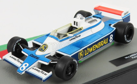 Edicola Mclaren F1  M28 N 8 Season 1979 Patrick Tambay 1:43 Světle Modrá