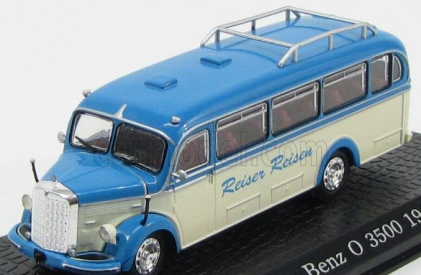 Edicola Mercedes benz O3500 Autobus Reiser Reinen 1949 - Damage Display Box 1:72 Bluette Cream