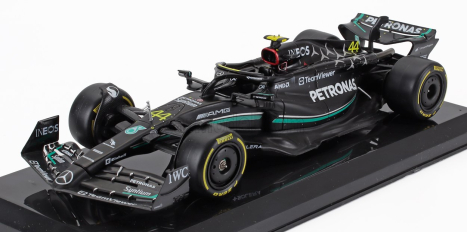 Edicola Mercedes gp F1 W14 Team Mercedes-amg Petronas Formula One N 44 Season 2023 Lewis Hamilton - Blister Box 1:24 Black
