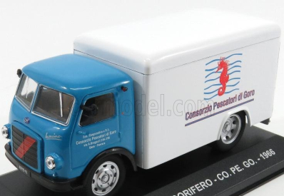 Edicola Om Fiat Leoncino Truck Frigorifero Consorzio Pescatori Di Goro 1966 1:43