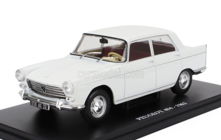 Edicola Peugeot 404 1962 - Con Vetrina - With Showcase 1:24 Bílá