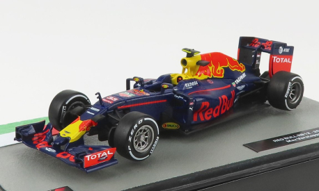 Edicola Red bull F1  Rb12 Tag Heuer N 33 Season 2016 Max Verstappen 1:43 Matná Modrá Červená Žlutá