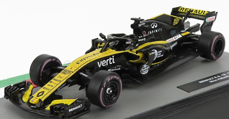 Edicola Renault F1  Team Renault Sport F1 N 27 Season 2018 Nico Hulkenberg 1:43 Černá Žlutá