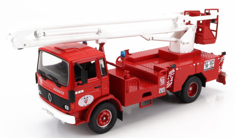 Edicola Renault Jp11 Truck Požární vůz 1977 1:43, červená