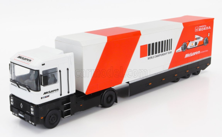 Edicola Renault Magnum Ae500 Kamion Team F1 Mclaren Honda Mp4/6 1:43, bílá
