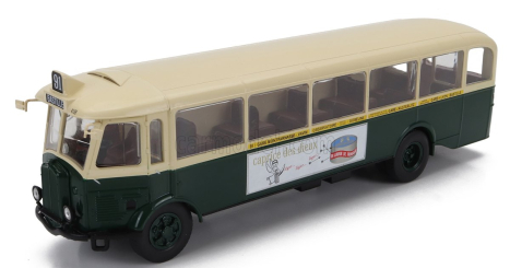 Edicola Renault Tn4-h C2 Autobus Banlieue France 1946 1:43 Zelený Krém