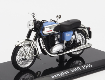 Edicola Sanglas 400t 1966 1:24 Světle Modrá Černá