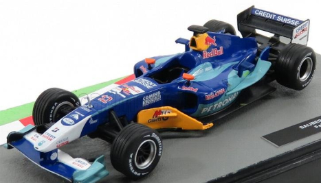 Edicola Sauber F1  C23 Team Petronas N 12 Season 2004 Felipe Massa 1:43 Modrá Zelená