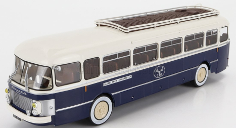 Edicola Saviem Chausson Sc1 Autobus Casablanca - Marrakech 1960 1:43 Modrý Krém