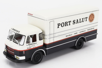 Edicola Saviem Without Card Box - Senza Scatola - Jm200 Truck G.bonnevialle Transports Port Salut 2-assi 1963 1:43 Cream Black