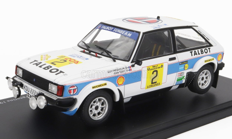 Edicola Talbot Sunbeam Lotus (night Version) N 2 Winner Rally Codasur Argentina 1981 G.frequelin - J.todt 1:24 Bílá Světle Modrá