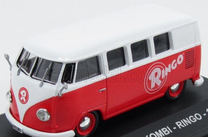 Edicola Volkswagen T1 Kombi Minibus Ringo 1967 1:43 Červená Bílá